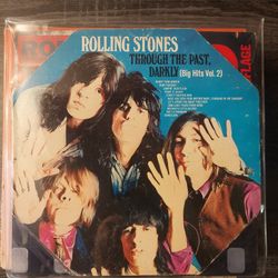 Vinyl Record LP Album Rolling Stones Through The Past Hits