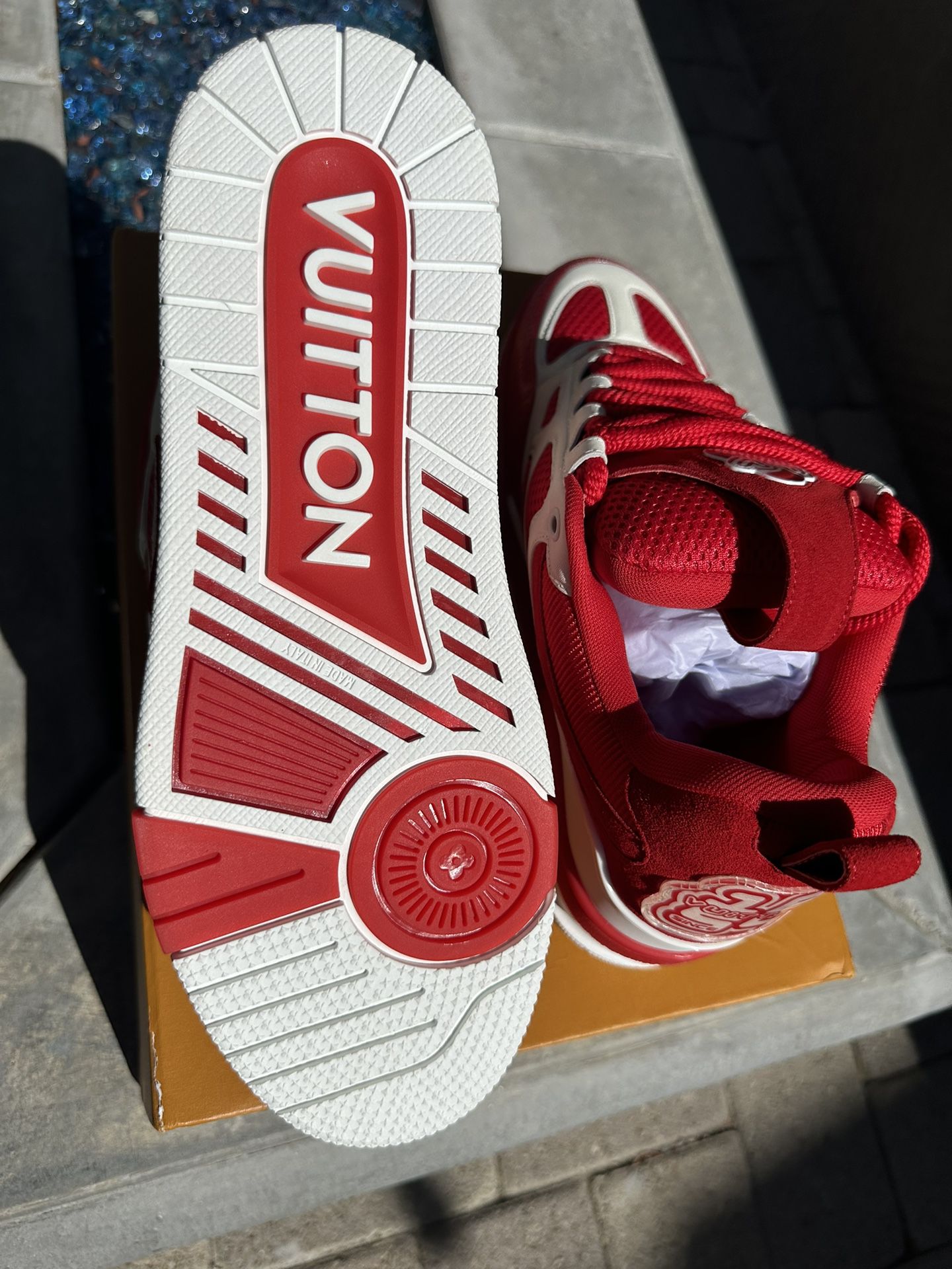 Louis Vuitton LV Skate Sneaker 'Marine' – Showroom LA
