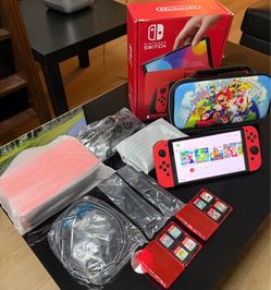 NINTENDO SWITCH OLED 🎮 ✨➕9️⃣ GAMES❗️