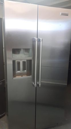 KitchenAid Side-by-Side Stainless Steel Refrigerator
