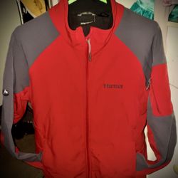 Marmot Softshell Fleece Jacket  Size Large