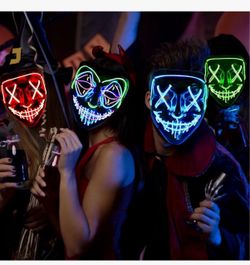 NEW!! Light up Masks $10 each