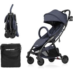 Bebearoad R2 Lightweight Stroller Black Color