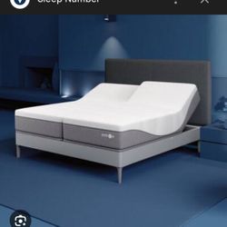 Sleep number i8 split king bed