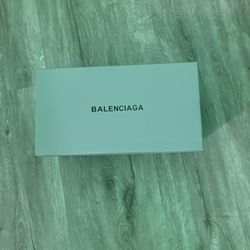 Black Fur Balenciaga Slides 