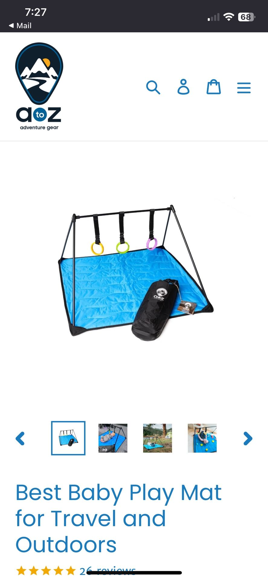 Lay And Play Baby Mat