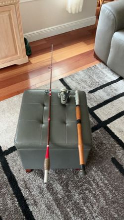 6 ft. Spinning rod,and Daiwa 1600C reel for saltwater fishing.