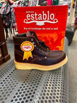 Zapatos de piel para trabajar marca Establo