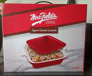 Mrs. Fields- Square Covered Casserole