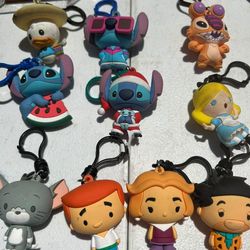 Disney Animation Character Figural Clips 