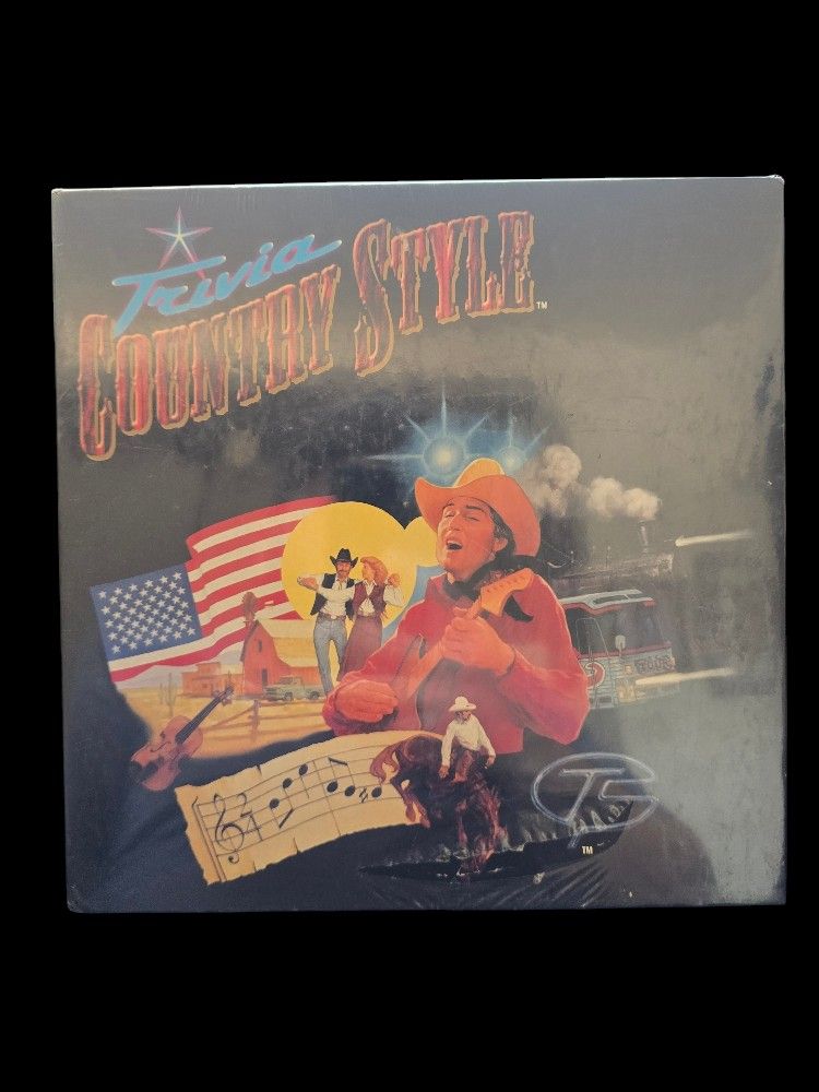 Vintage Country Trivia Game. Factory Sealed