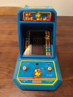 Coleco Ms. Pac-Man Handheld Electronic Game Tabletop 1981