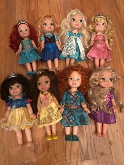 DISNEY PRINCESS DOLLS - Selling as set