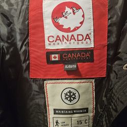 Woman's Xl Canada weather Gear Parka 