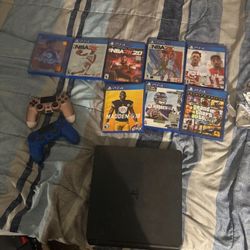 PS4 + Games And Controller 