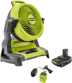 Ryobi cordless fan 18 v brand new