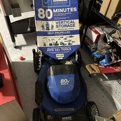 Kobalt Electric mower 