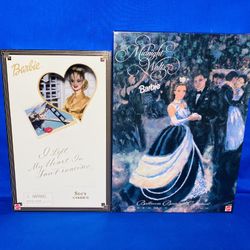 2001 See's Candies and 1996 Midnight Waltz Barbie Dolls