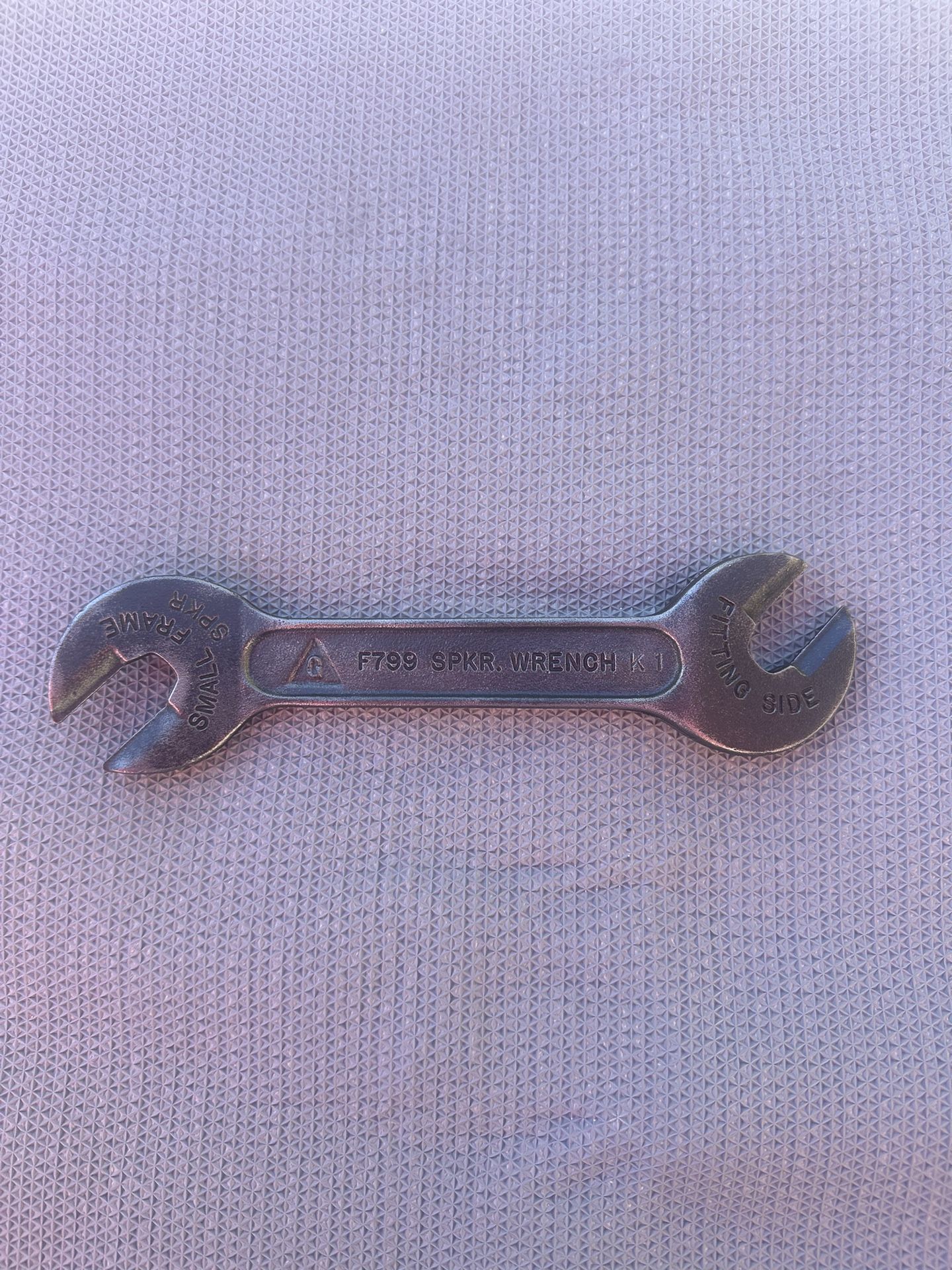 Vintage Grinnell F799 SPKR. Wrench K1 Large Frame Fire Sprinkler Valve Head