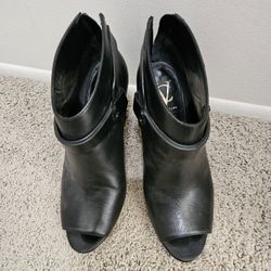 Vince Camuto Peep Toe Ankle Boots 