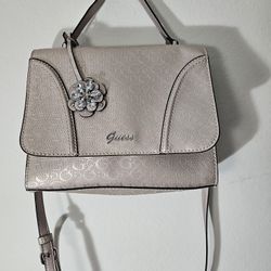 Rose Gold Guess Bag