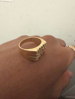 14K Nugget Ring