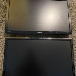 2x ASUS 21.5" 1080p Monitors (VS228H-P) - HDMI & LED