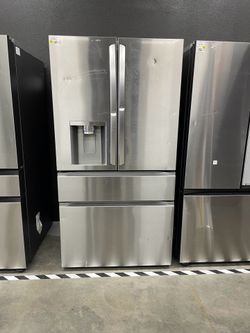 LG 4 Door Refrigerator In Stainless Steel