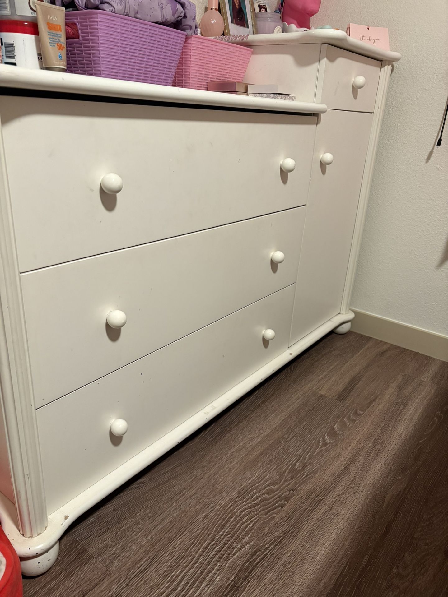 White Dresser