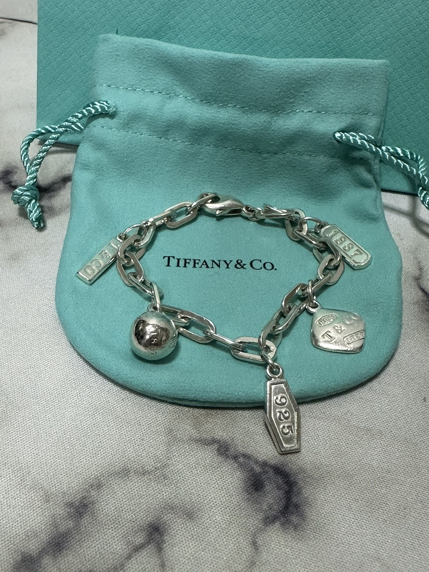 TIFFANY & Co. 1837 Elements Charm Bracelet