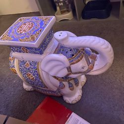 Elephant Garden Stool by Emissary Plant Holder Trade's Open 