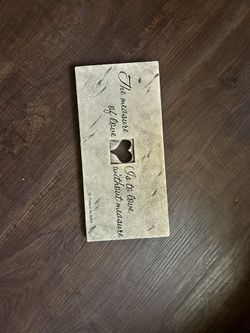Decorative Plaque with Quote
