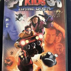 Spy Kids 3: Game Over (DVD, 2004, Includes both 2-D and 3-D Versions)