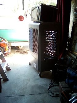 Water cooler for garage