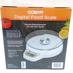 NEW Digital Kitchen Food Scale Large LCD Screen Displays Weight in 0.1 oz. Increments up to 11 lbs.