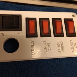 Custom Aluminum Switch Panel For Small Boat