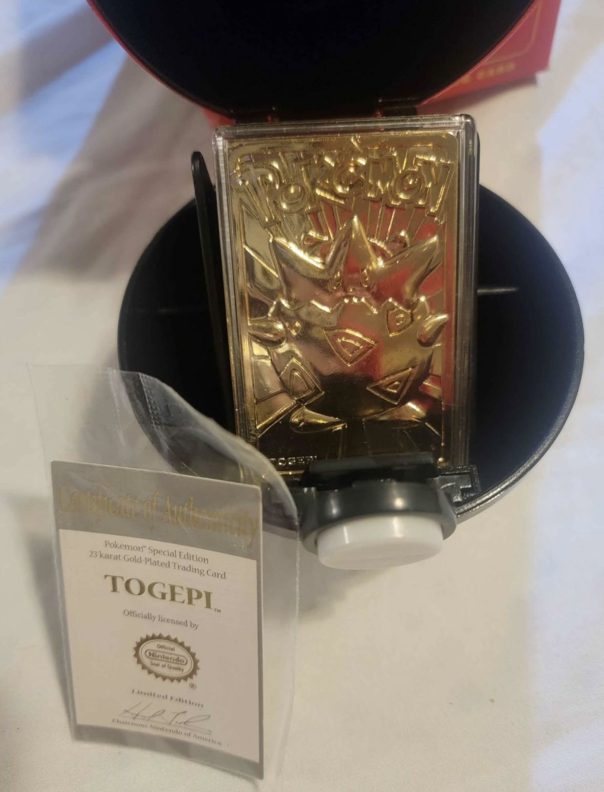 1999 23k Gold Pokemon Card - www.joarbit.com 1999 23k Gold Pokemon Card - www.joarbit.com