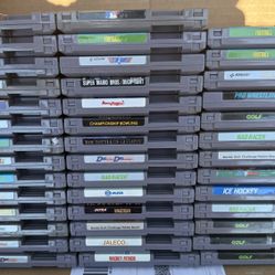 Nintendo NES GAMES $5 each firm!  pickup Inman SC or can ship SYSTEMS available also!! 