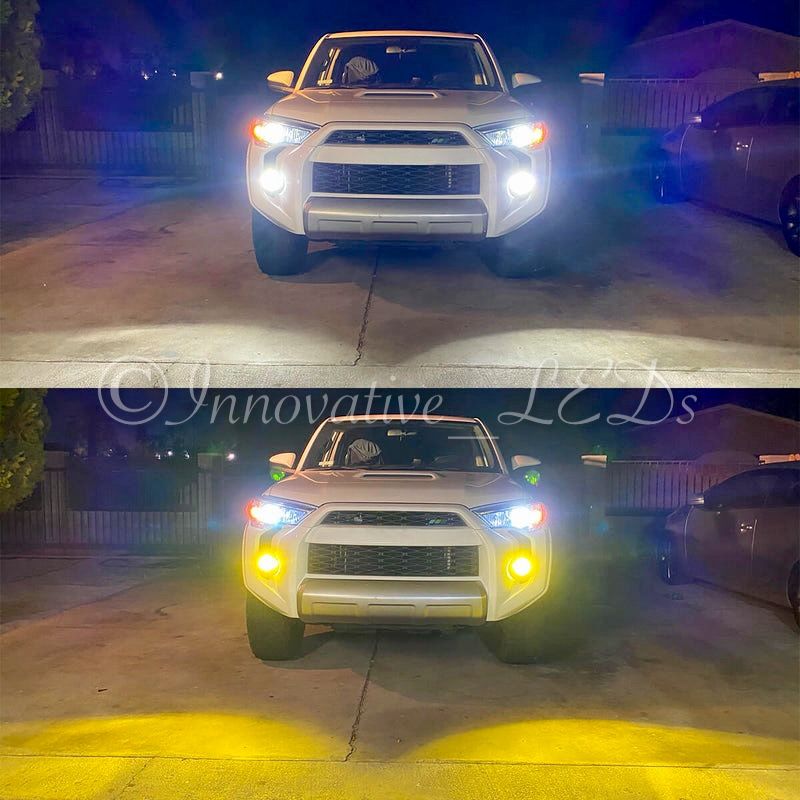 PSX26W 12278 LED Headlight Fog Lights/DRL Upgrade, 6000K Xenon White 12278C1 H28W PWY26W Xtreme Super Bright luces