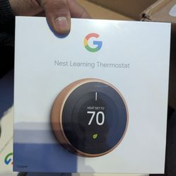 Google nest learning thermostat brand new