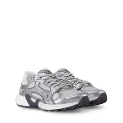 Louis Vuitton silver monogram trainers