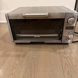 Breville BOV450XL Mini Smart Countertop Oven and Toaster Oven, Small, Brushed Stainless Steel