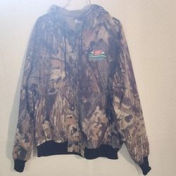 L  Mens WESTARK Miller High Life Friends of the Field Camo Hunting Wind Weight Jacket