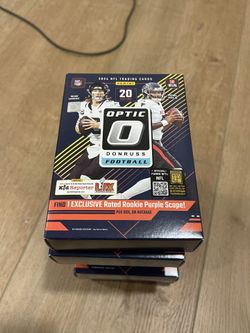 2024 Panini Donruss Optic NFL Football Trading Cards Hanger Box (6 Available)