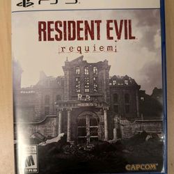 Resident evil requiem ps5