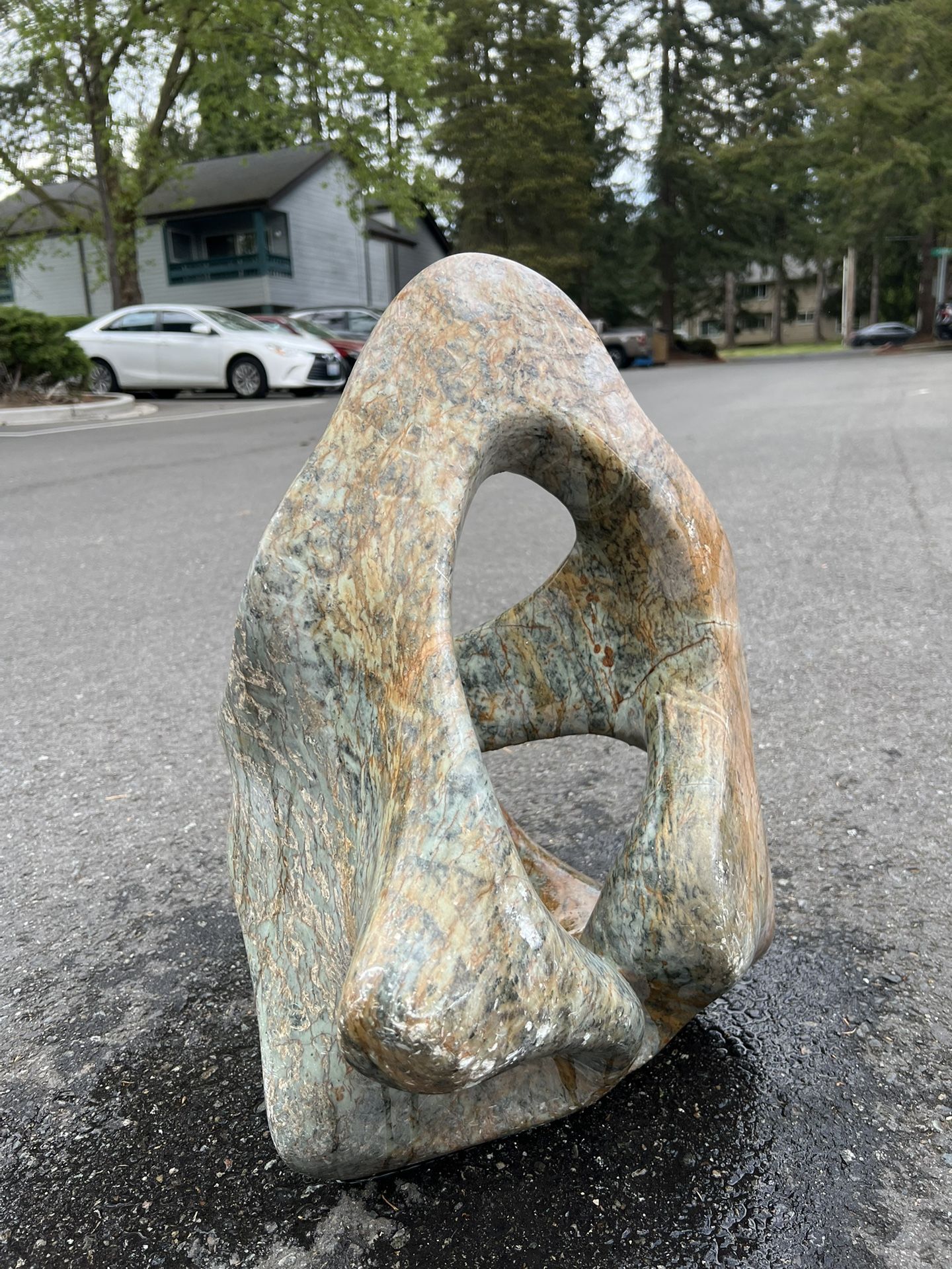Large Vintage Stone