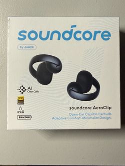 New Soundcore Aeroclip Earbuds