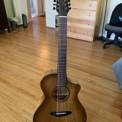 New Breedlove ECO Pursuit Exotic S Concert Amber 12-String CE Acoustic-Electric Guitar