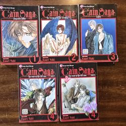 The Cain Saga (vol. 1-5) English Manga Graphic Novel Anime