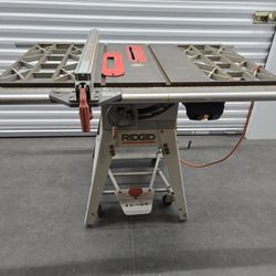 Rigid Table Saw $200